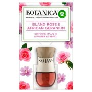 BOTANICA by Air Wick  Electric, Exotická ruža a Africká pelargónia elektrický osviežovač 19 ml