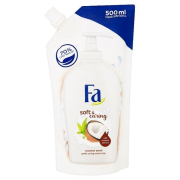 Fa Soft & Caring Coconut Scent, krémové mydlo náhradná náplň 500ml