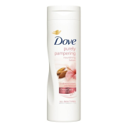 DOVE Purely Pampering Deep Care, telové mlieko s mandľovým krémom a ibištekom 250ml