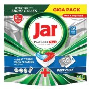 Jar Platinum Plus tablety do umývačky riadu Fresh Herbal 105 ks