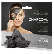 IDC Institute Zlupovacia čistiaca čierna maska s čiernym uhlím 22 g