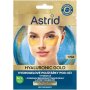 Astrid hydrogelové vankúšiky pod oči HYALURONIC GOLD Omladzujúce 1 pár