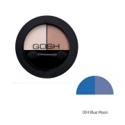 GOSH Matt Duo Eye Shadow Duo očné tiene - maté, odtieň 004 - blue moon