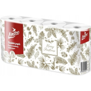 Linteo Vianočný toaletný papier, 3 vrstvový, 8 ks