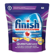 Finish Quantum Max Lemon, tablety do umývačky riadu, s vôňou citrónu 60ks