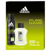 Adidas Pure Game deodorant sprej 150 ml + voda po holení 100 ml