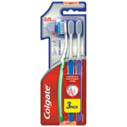 COLGATE Slim Soft 3 pack Ultra Compact Head, zubné kefky - jemné 3ks