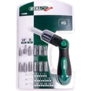 Stalco Skrutkovač s račňou 13 prvkov, 1 ks