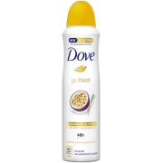 Dove Go Fresh Passiont fruit & Lemongrass dámsky antiperspirant v spreji 150 ml