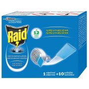 Raid elektrický odparovač a vankúšiky proti komárom 10 ks
