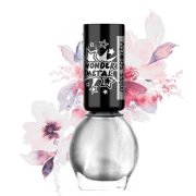 MISS SPORTY Wonder Metal Polish, metalický lak na nechty 010 Ultra Silver, 7ml