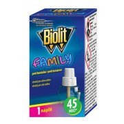 BIOLIT  Family  proti komárom náhradná náplň 45 nocí, 27ml