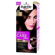 PALETTE Perfect Care Color 566 -  Hnedý satén, Dlhotrvajúca farba na vlasy