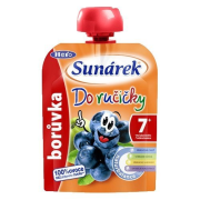 SUNÁREK Do ručičky čučoriedka, Ovocný príkrm 90g