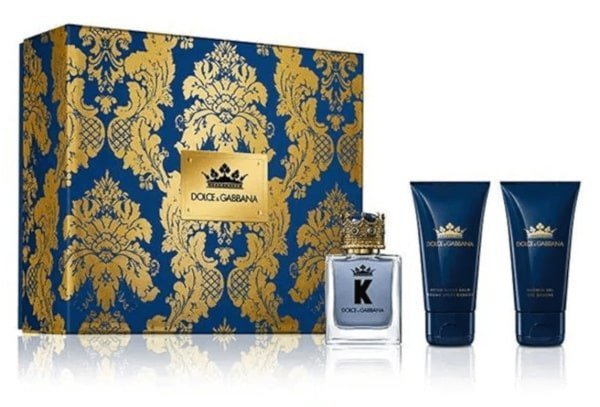 Dolce & Gabbana K by Dolce&Gabbana EdT 50 ml + sprchový gél 50 ml + balzam po holení 50 ml, darč. kazeta