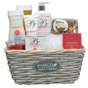 BODY TIP EXCLUSIVE MANDĽA darčekový kôš v prútenom obale 1 ks