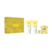 Versace Yellow Diamond toaletná voda 90 ml + mlieko 100 ml + gél 100 ml + Edt 5 ml