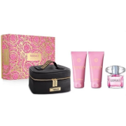 Versace Bright Crystal EdT 90 ml + sprchový gél 100 ml + telové mlieko 100 ml + taška
