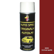 Auto sprej Originálny autolak Škoda - 8302 červená apollo 150ml