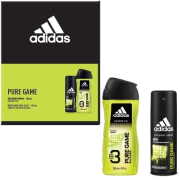 ADIDAS Pure Game pánska darčeková kazeta 400 ml