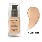 Max Factor Healthy Skin Harmony Foundation, tekutý make up 40 Light Ivory, 30ml