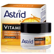 Astrid VITAMIN C Nočný krém proti vráskam pre žiarivú pleť 50 ml