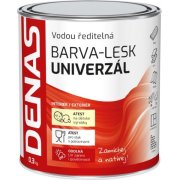 DENAS Univerzál Lesk 0100 Biela 0,3 l