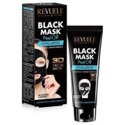 REVUELE 3D Black Peel off Hyaluron, zlupovacia maska 80 ml