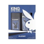 Playboy King Of The Game Pánska Darčeková Kazeta, Playboy Deodorant Natural Spray 75ml