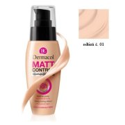 Dermacol Matt Control Zmatňujúci makeup, č. 01, 30 ml