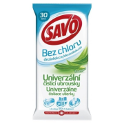 SAVO Bez chlóru Eukalyptus, univerzálne dezinfekčné utierky 30ks