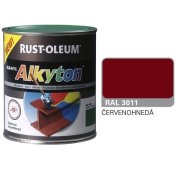 ALKYTON Rust Oleum 2v1 - 3011 červená lesklá 1l