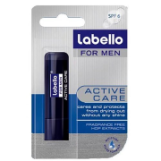 LABELLO Active Care For Men balzam na pery pre mužov 4,8g