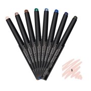 Dermacol Longlasting Intense colour, Očný tieň a linka 2v1, odtieň č.1, 1,6g