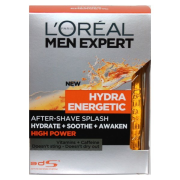 LORÉAL Men Expert Hydra Energetic High Power, voda po holení 100ml