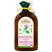 Green Pharmacy kondicionér - maska proti vypadávaniu vlasov Lopúch a pšeničné proteíny 300 ml