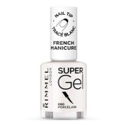 RIMMEL Super gel, lak na nechty s 3D efektom 090 Porcelain 12 ml