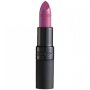 GOSH Velvet Touch Lipstick Matt, rúž na pery 016 Matt Purple, 4g