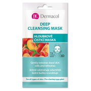 Dermacol Deep Cleansing Mask, textilná 3D hĺbkovo čistiaca maska, 15ml