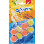 Q Power WC blok Svieži citrus 2 ks