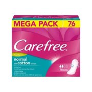 Carefree Normal Cotton slipové vložky 76 ks