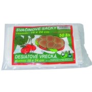 DESIATOVÉ sáčky , 16x24cm 50ks