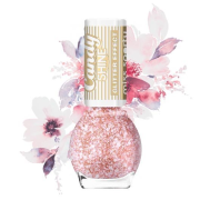 MISS SPORTY Candy Shine Glitter Effect,  002 Pink Marshmallow, lak na nechty 7ml