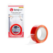 Obojstranná priehľadná montážna páska 19mm x 2m, 1ks