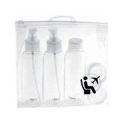 Inter-vion cestovná súprava nádob na kozmetiku