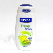 NIVEA Free Time, krémový sprchový gél s mliekom z aloe vera 250ml