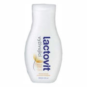 LACTOVIT Vyživujúci, Telové mlieko s mliečnymi proteínmi, pre veľmi suchú a suchú pokožku 400ml