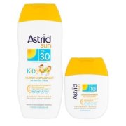 ASTRID SUN Detské mlieko na opaľovanie OF30 + Hydratačné mlieko na opaľovanie OF 10
