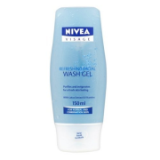 NIVEA Visage Wash Gel, osviežujúci čistiaci pleťový gél pre normálnu až zmiešanú pleť 150ml