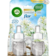 Air Wick Essential Oils biele kvety, náplň do elektrického osviežovača 2 x 19 ml